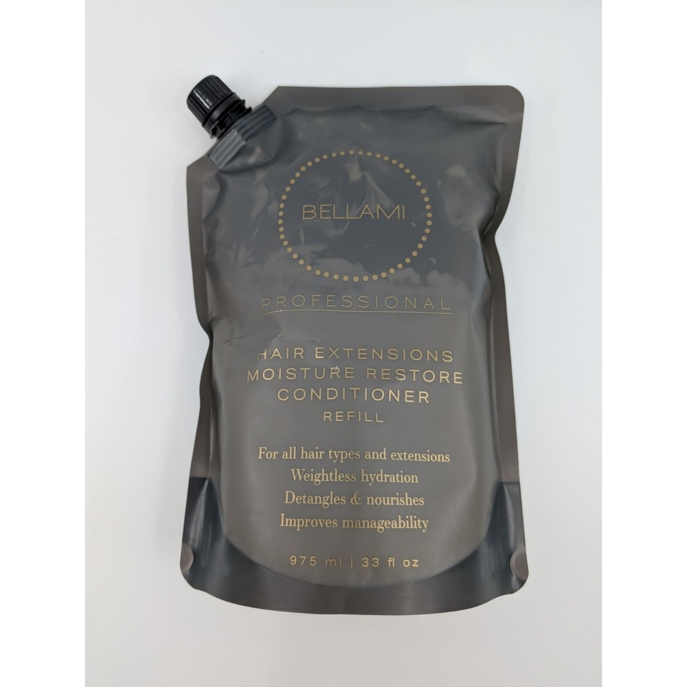 Bellami Moisture Restore Conditioner - Refill Bag 33 fl oz / 975 ml NEW